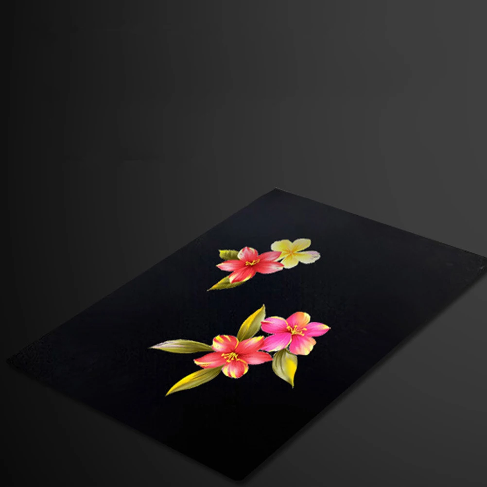 

10Pcs Portable Nail Art Palette Reusable Training Board Makeup Color Mixing Plate for Travel Artists Beginners