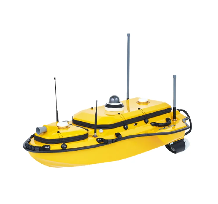 Lightweight Portable Unmanned Surface Vessel USV Boat CHCNAV APACHE3 With Echo Sounder