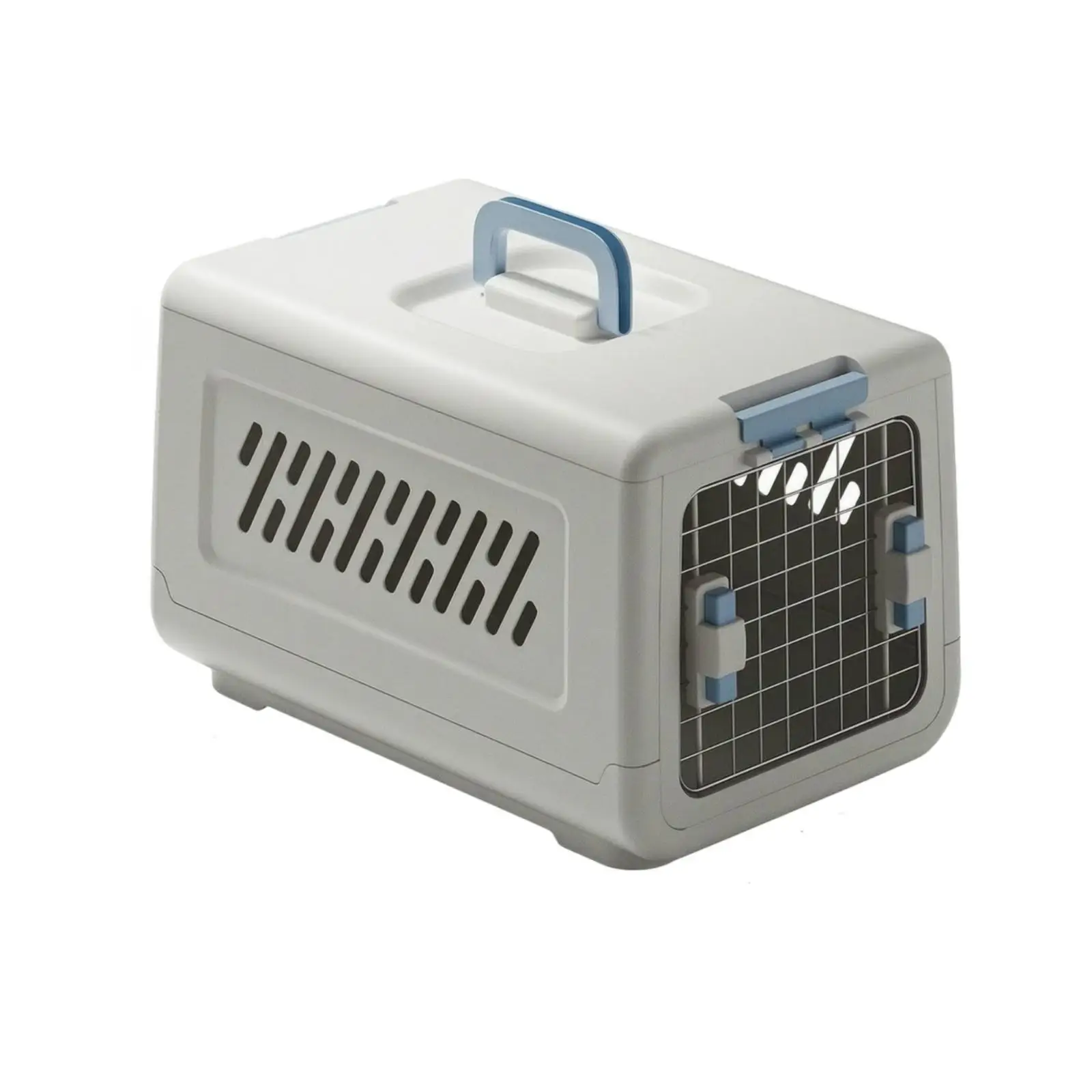 Space Saving Travel Crate for Kittens and Puppies with Ventilation Slots and Foldable Storage