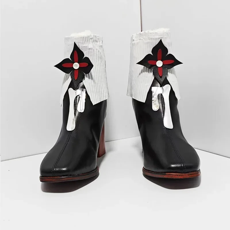 

Honkai Star Rail Evernight Cosplay Game Costume Accessories Props Anime Halloween for Woman Shoes hf5]]