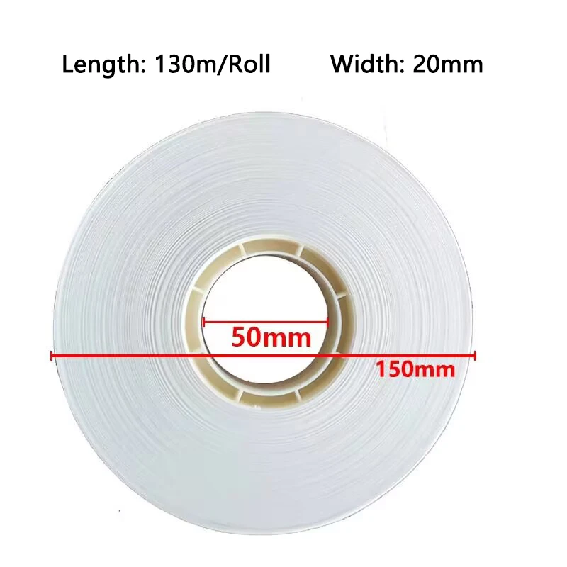 20mm Width Paper tape For Automatic Banknote Binding machine/Strapping machine 150m/roll