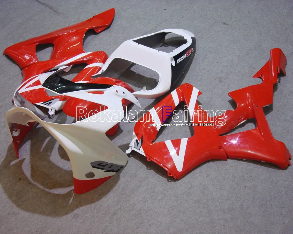 

For Honda CBR900RR 2000 2001 CBR 929 RR CBR929RR CBR900 00 01 Red Black White Motorcycle Fairing (Injection molding)