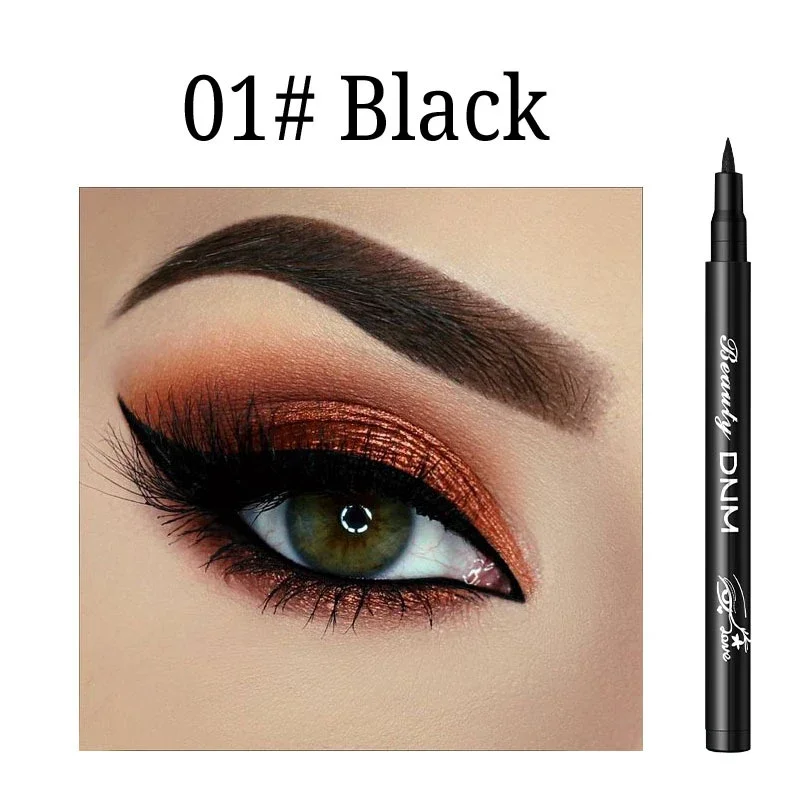 12 Colors Liquid Eyeliner Pencil Waterproof Make Up Eye Liner Pen Matte Black Red Green Colorful Liners Eyes Makeup Long Lasting