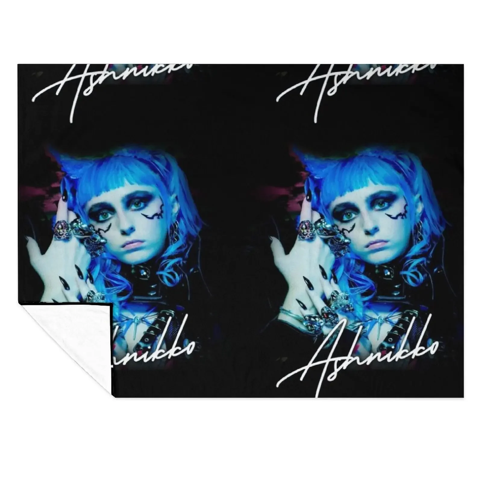 

Ashnikko Throw Blanket Tourist warm for winter Single Soft Plush Plaid Blankets