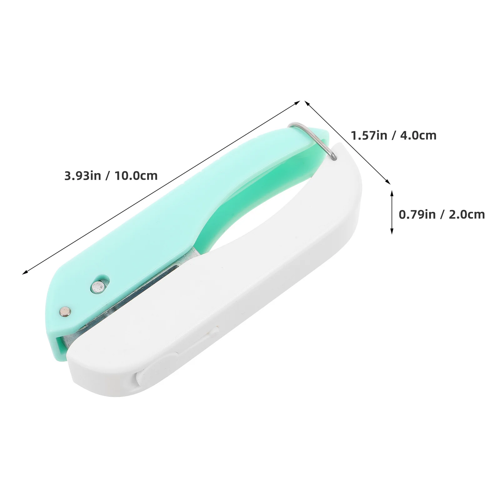 Enkele Perforator 4Mm Ronde Metalen Papier Puncher Draagbare Handheld Voor Planner Notebook Binding Student Kantoorbenodigdheden Craft