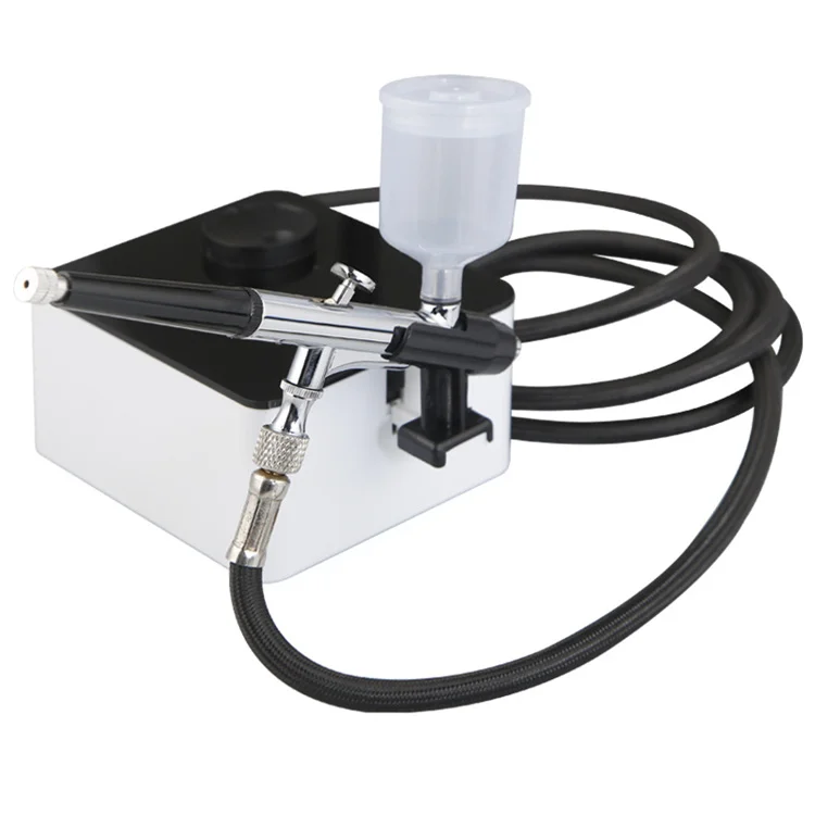 

Hot Mini Airbrush Gun Cake Decoration Model Dual-Action Air Brush Kit With Auto Stop Air Compressor For Model
