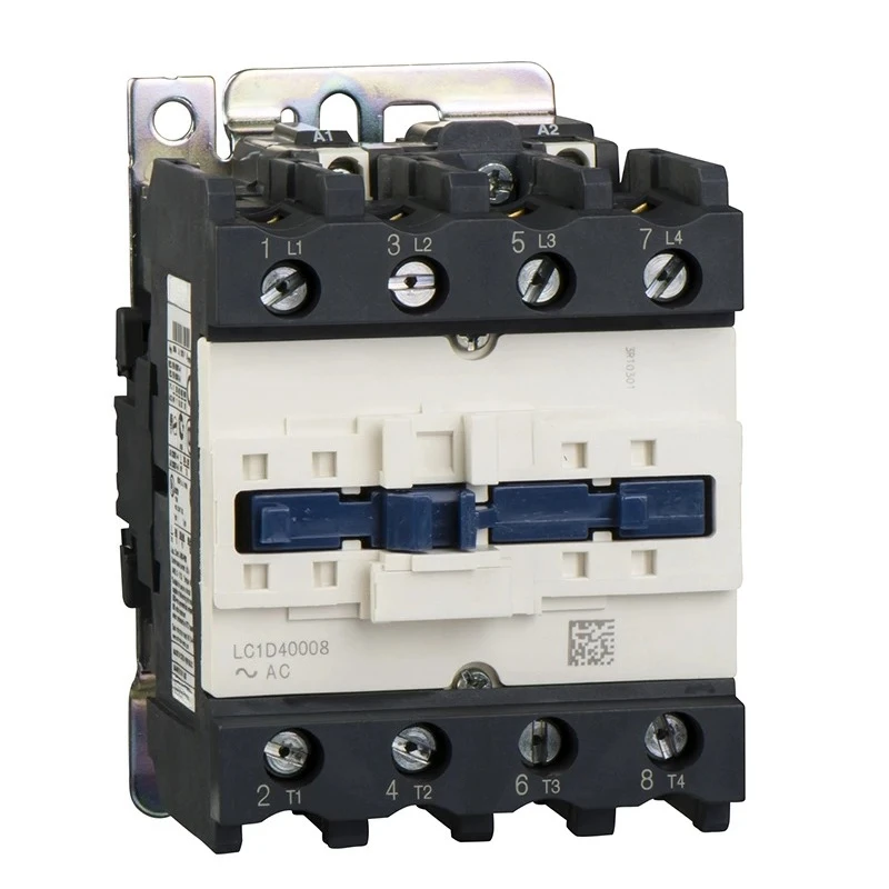 Brand New LC1D40008F7 AC Electric  Contactor 4P 2NO+2NC LC1-D40008F7 60A 110V AC Coil Fast Delivery