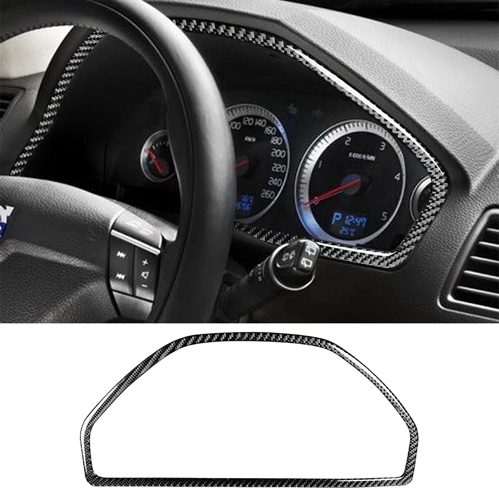 

for Volvo XC90 2003 2004 2005 2006 2007 2008-2014 Dashboard Decoration Cover Trim Sticker Car Interior Accessories Carbon Fiber