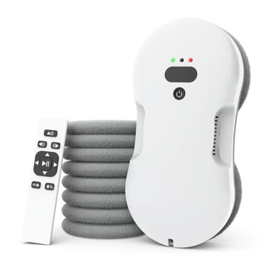 Window Cleaning Robot Automatic Window Cleaner Robot with Dual Spray Edge Detection Intelligent Path Planning 3000pa Strong Suc