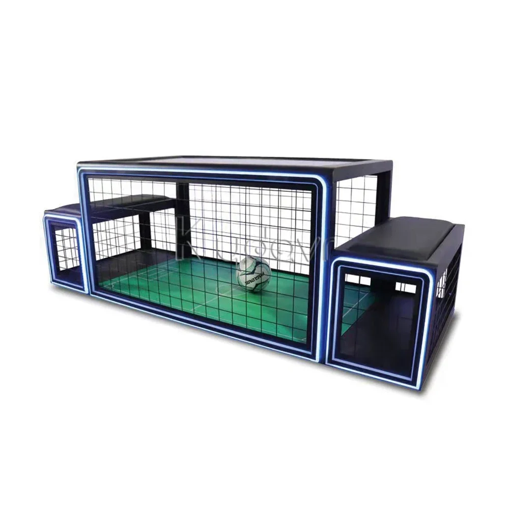 

Indoor sports desktop mini 2 players speed response training arcade interactive subsoccer tabletop football table soccer game