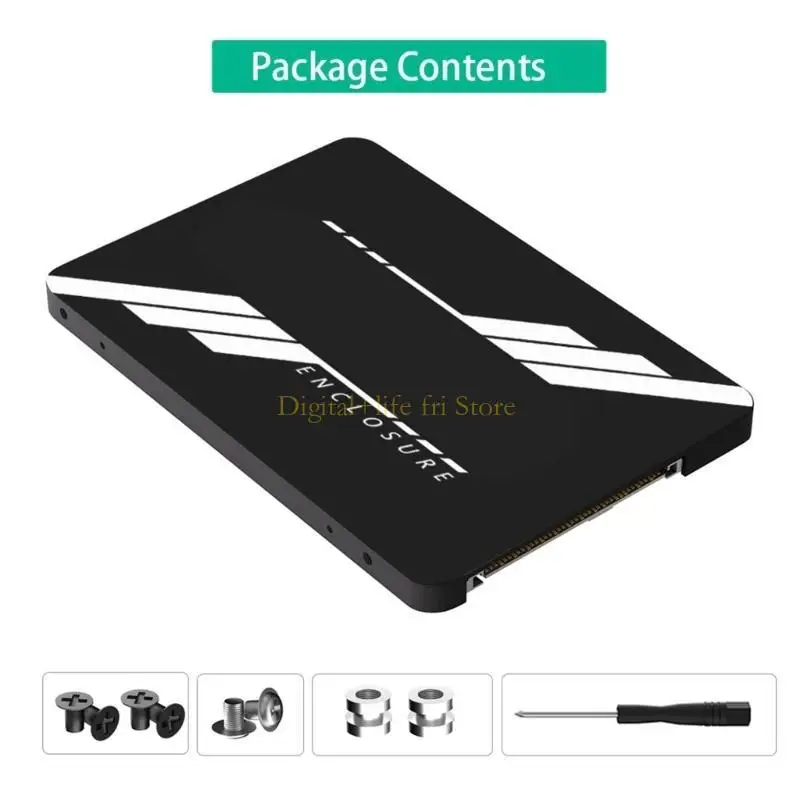 E06D SFF-8639 to NVMe M.2 M-key PCIe Enclosure Converters SSD Case Adapters PCIe