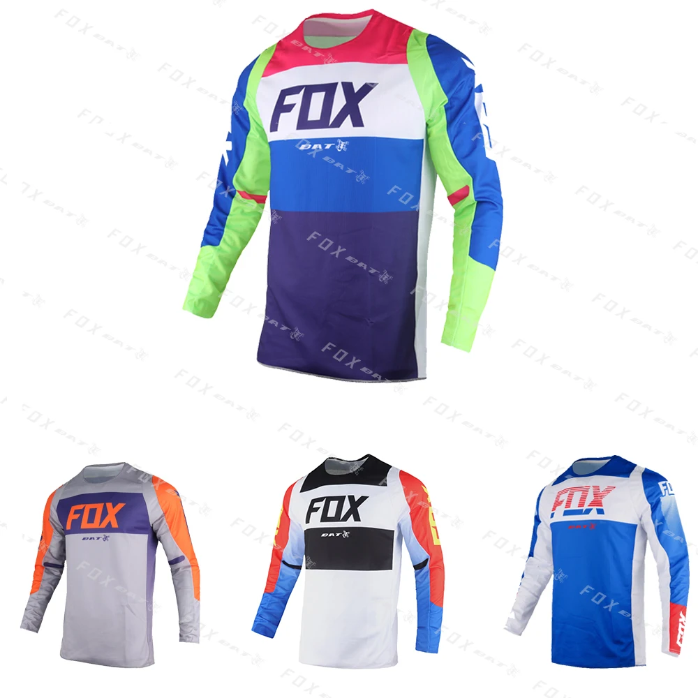 

Cycling Downhill Jersey MTB T-Shirts Motocross Mountain Enduro Bike Clothing Bat Fox Motocross Sportwear Clothing