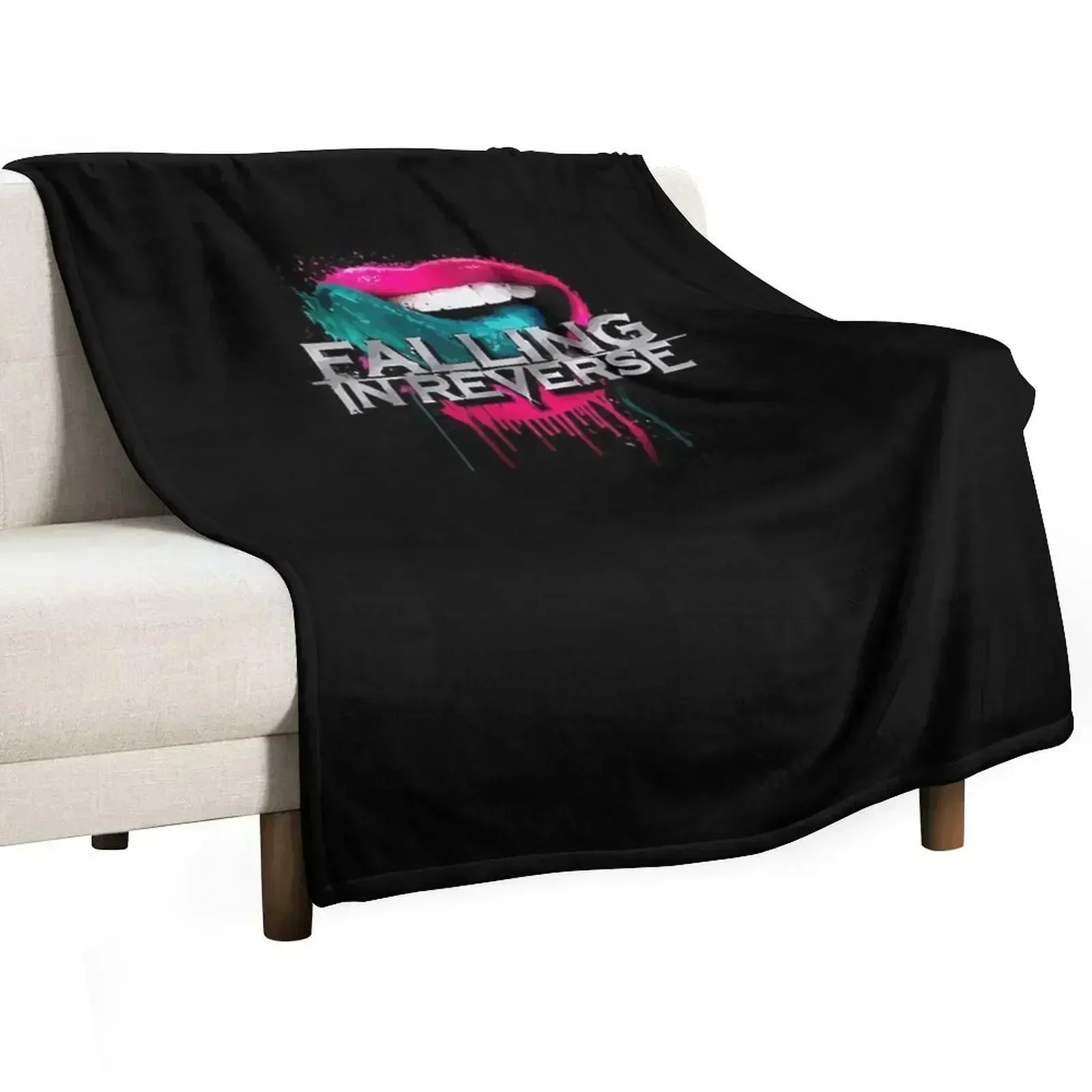 

nangeng-falling-in-reverse-yamene Throw Blanket Summer Cool Breathable Blanket for Sleeping