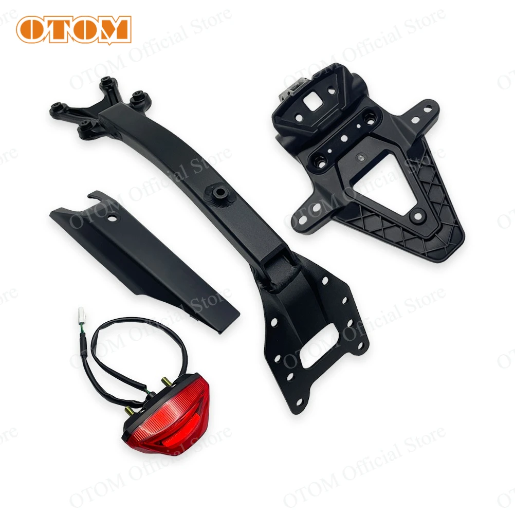 For Surron Ultra Bee Electric Dirt Bike License Plate Bracket Kit SUR RON Motocross Brake Lights Turn Signal Tail Light Assembly - view 4