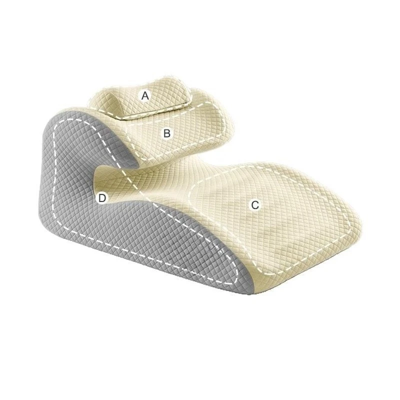 Head of bed, back pillow for the elderly, gastroesophageal anti-reflux, reclining cushion, bed for pregnant women