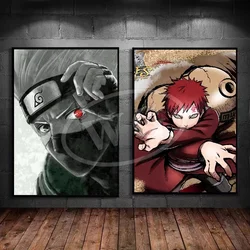 Naruto Poster Kakashi Sasuke Itachi Uchiha Akatsuki Anime Character Canvas Painting for Modern Home Decoration Aesthetic Gift