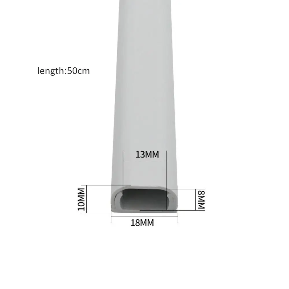 Антиэкструзионный чехол для напольного шнура, самоклеящийся прочный удлинитель, защита для воздуховода, квадратный слот для электрического провода, дом, открытый
