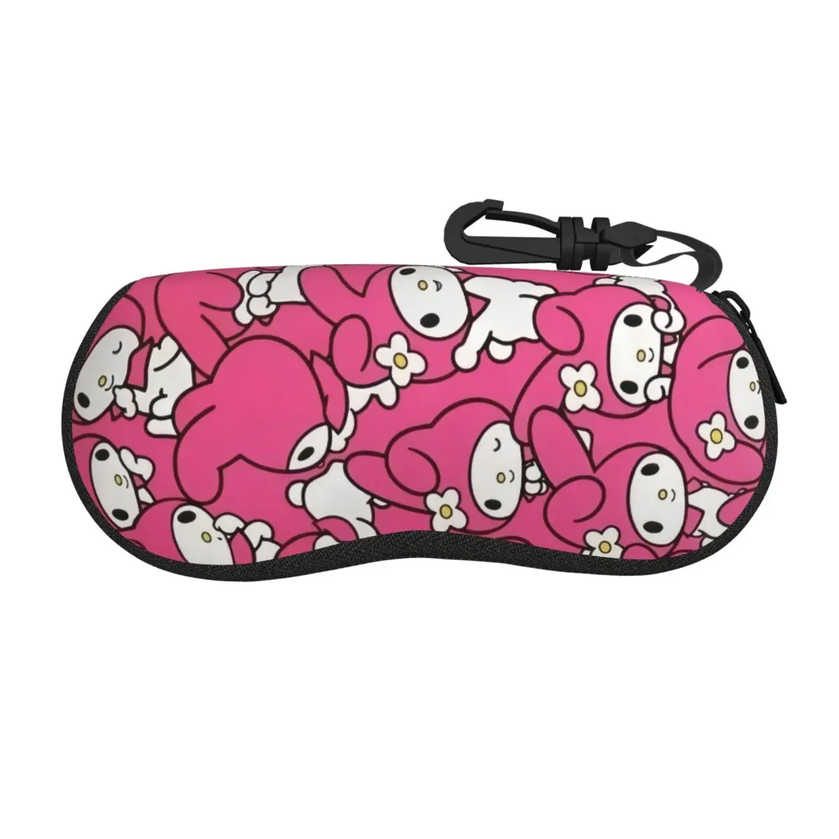 

Custom Cartoon My Melody Sanrio Japan Anime Shell Glasses Case Unisex Travel Eyeglasses Case Sunglasses Protector Box