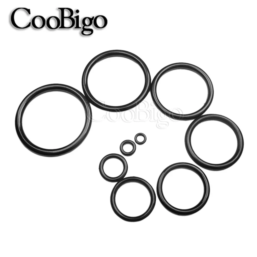 البلاستيك يا خاتم الملابس الملابس الأحذية حزام الظهر حقيبة في الهواء الطلق الخياطة الحرفية ملحق الداخلية Dia.25mm 30 مللي متر 35 مللي متر 40 مللي متر 45 مللي متر 50 مللي متر #3