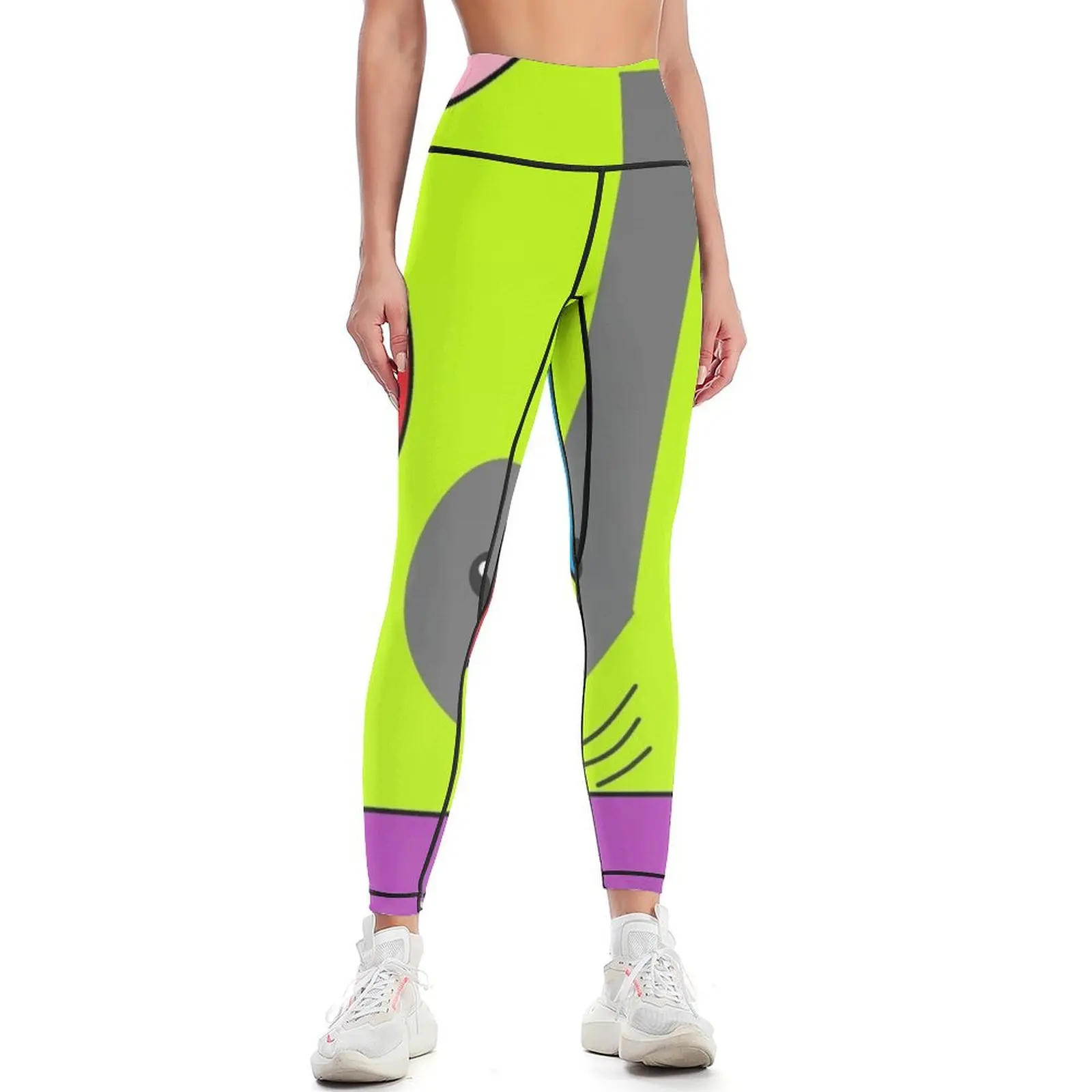 a fun note dancing, what's better than that Leggings gym's sportswear sports woman gym Womens Leggings