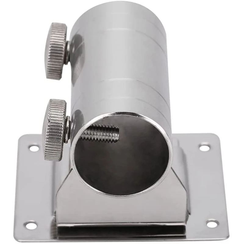 Fishing Umbrella Base Stand, Adjustable Stainless Steel Umbrella Holder Bracket Stand Base For Fishing Box