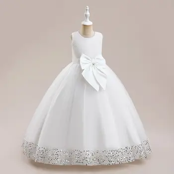 10 best sales Vestidos de noite infantis - №7