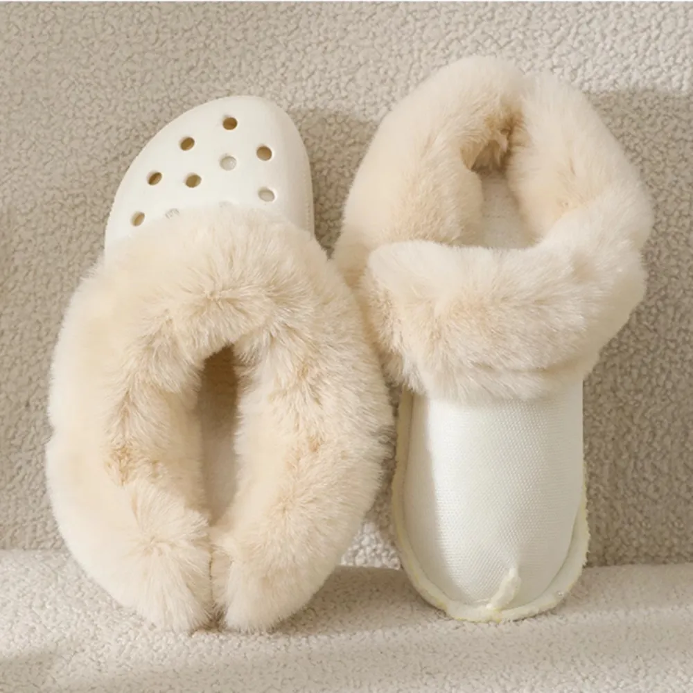 1 Pair Winter Warm Insoles For Women Men Thickened Plush Fur Lining Inserts clogs Lining Shoes Pads Removable Clogs Shoe Covers