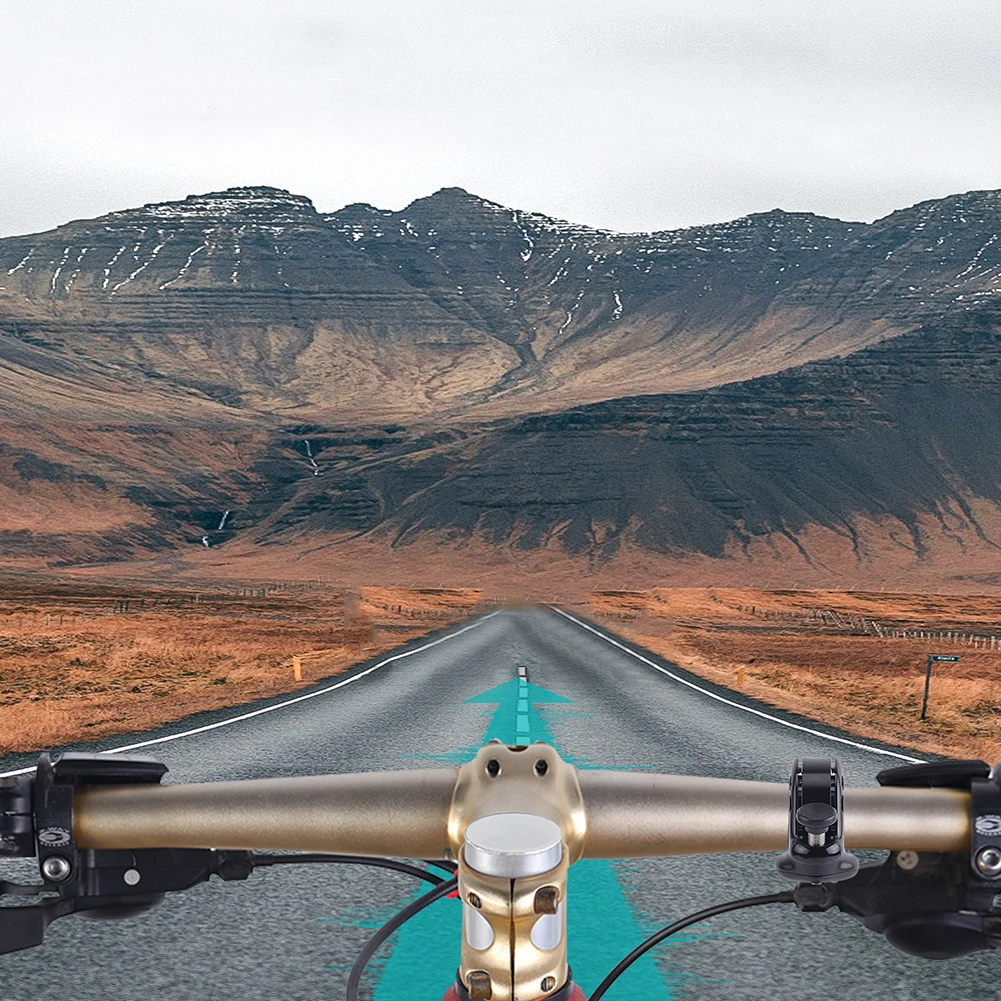 

Bicycle Bell for Apple AirTag Aluminium Alloy Mountain Bike Bell Anti-Theft Bike Handlebar Bell for Mountain Bike Road Bike