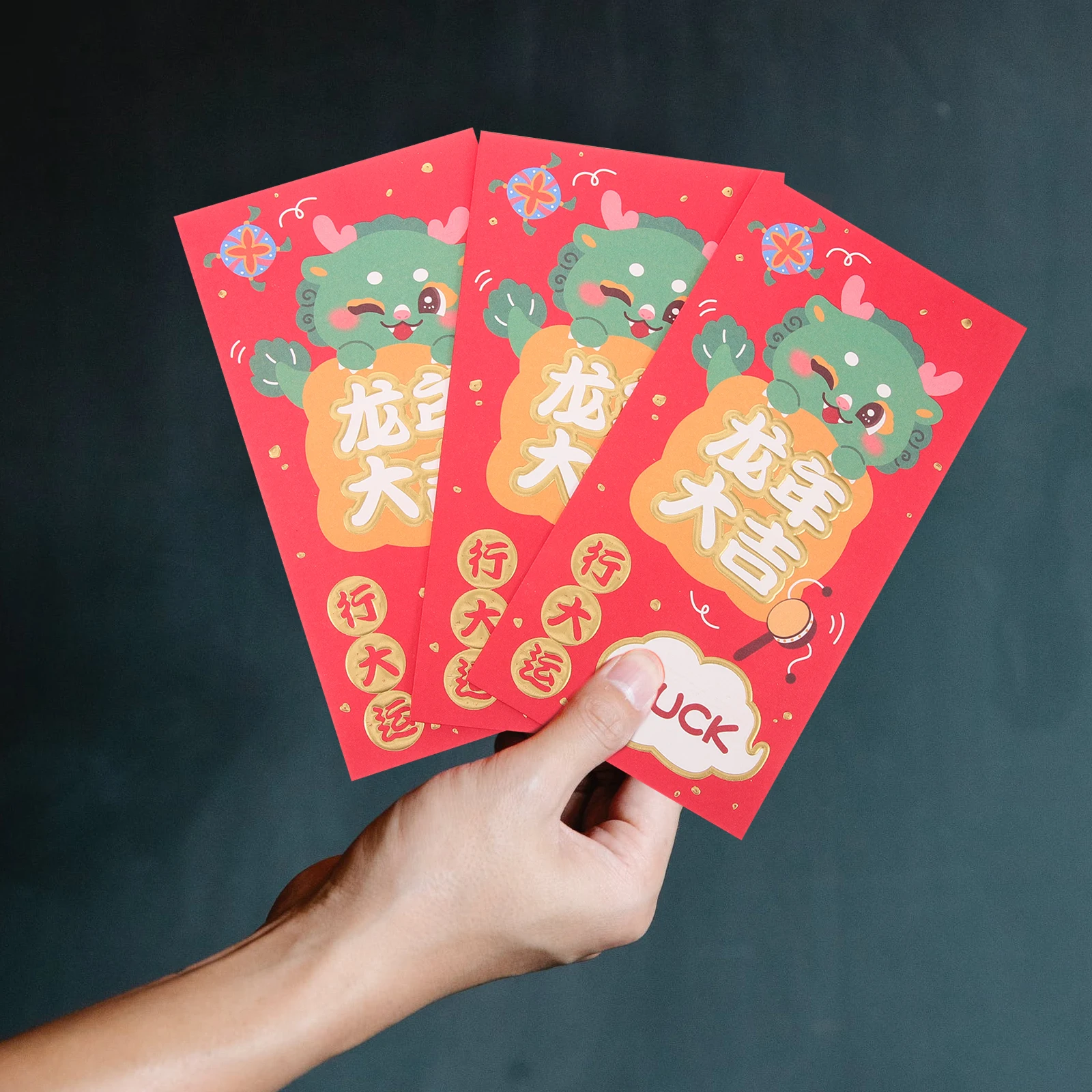 

20pcs Red Envelopes Chinese New Year Money Bags Spring Festival Packets Rabbit Patterns Zodiac Gifts Lucky Envelope