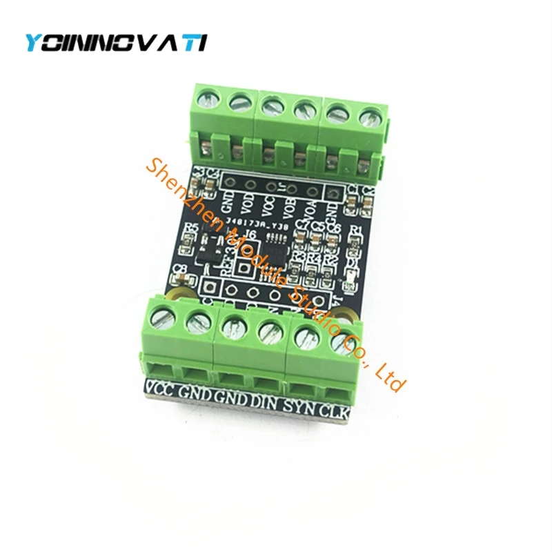 1PCS 3PCS DAC124S085 Module 12-Bit Digital-to-Analog Converter DAC Development Board