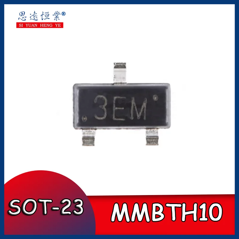 50pcs Original genuine MMBTH10 3EM SOT-23 NPN transistor 25V/50mA surface mount transistor