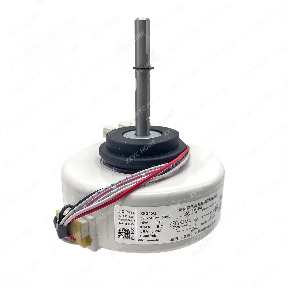 New For TCL Air Conditioner Indoor Unit AC Fan Motor RPG15Q 220-240V 50Hz 15W 1300r/min Conditioning Parts