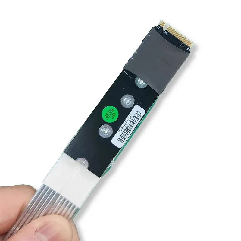 ADT M.2 NVMe SSD อะแดปเตอร์สายอะแดปเตอร์ mSATA ไปยัง PCIe 5.0x4สำหรับ2280/22110 M.2 SSDs (K44SF K44SH เข้ากันได้)