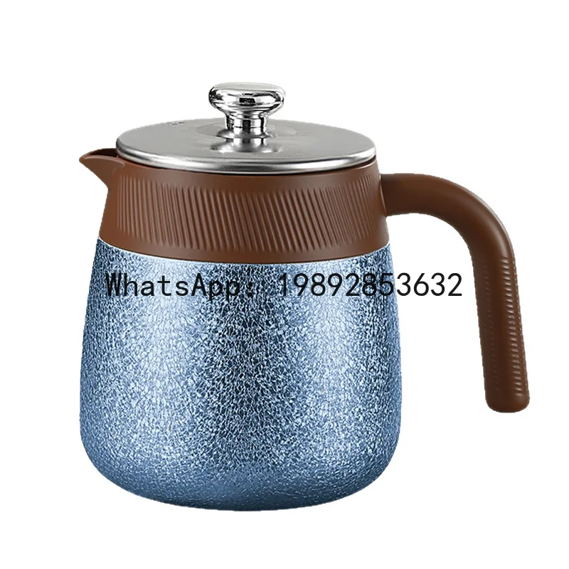 

DSA titanium-covered liner stewed teapot gift box thermal insulation pot household brewing teapot tea separation cup tea set