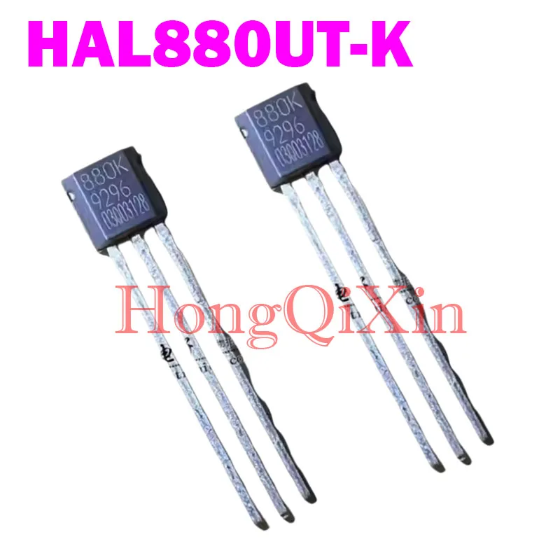 2PCS/LOT  HAL880UT-K Programmable Linear Hall Sensor 880K TO-92 Automotive Throttle Pedal IC Electronic Component
