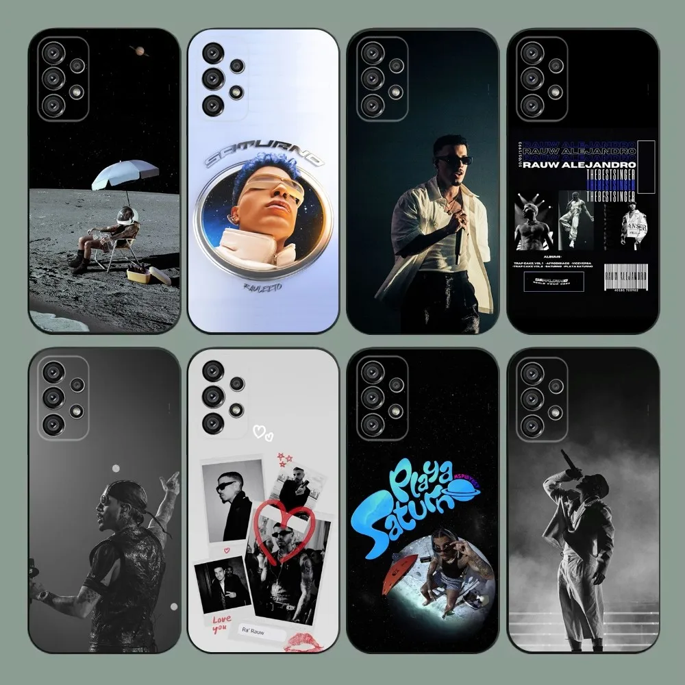 R-Rauw Alejandro  Phone Case For Samsung Galaxy A20,A21s,A22,A31,A32,A52,A53,A72,73,A80,A91 Soft Black Cover