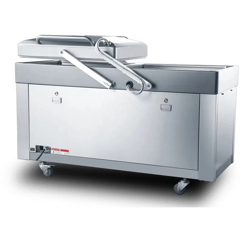 Industrial Vacuum Sealer Machine For Food Packing Storage Commercial Double Chamber Vacuum Sealing Packing Machine