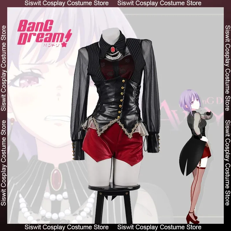 

Anime Dream Nyamu Yutenji cosplay costumes Gothic-style uniforms stage show dress set carnival party outfits girls suits