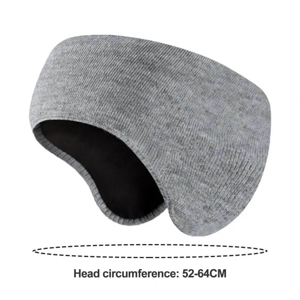 Warm Earmuffs Men Women Ear Warmers Headband Winter Foldable Ear Muffs High Elastic Cycling Hiking Skiing Ear Warmers Headband