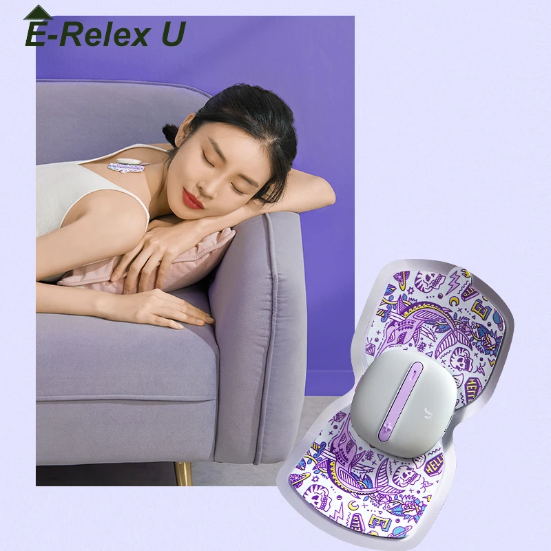 Massager Cervical Spine Electric Portable Physical Therapy Massage Instrument Artifact Gift Shock Pulse Sticker