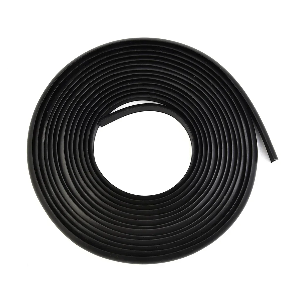 Universal Car Rubber Sealing Strip 5m Small Slanted T-Type Automobile Seal Rubber Weatherstrip Flare Arch Trim