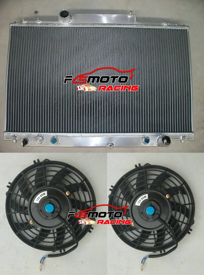 

Aluminum Radiator + Fans For LEXUS SC400/TOYOTA SOARER UZZ30/31/32 1UZFE 1991 1992 1993 1994 1995 1996 91 92 93 94 95 96 AT