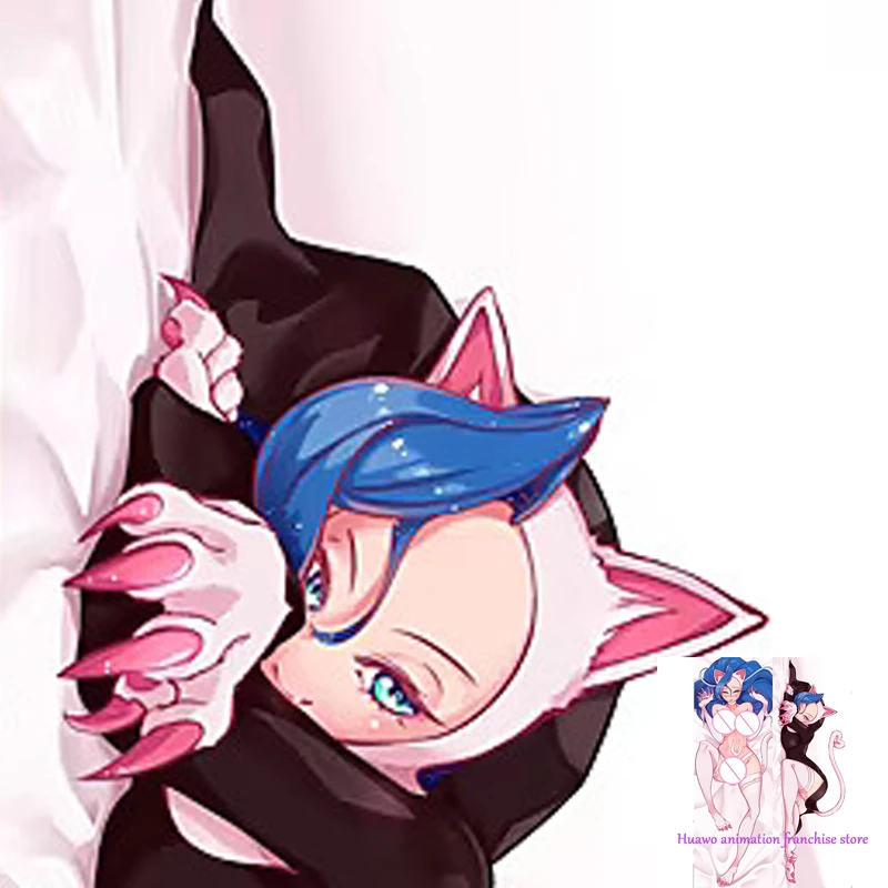 

Dakimakura Anime Pillow Case Vampire Savior Pillow Cover Halloween Christmas Decoration 2023