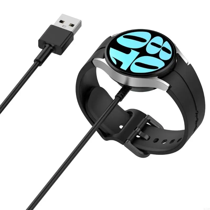 H7JF SmartWatch Station Dock Station Adaptor Kabel Kabel C-C/USB Kabel Pengisian daya untuk Watch 6/4Classic Watch 5/5