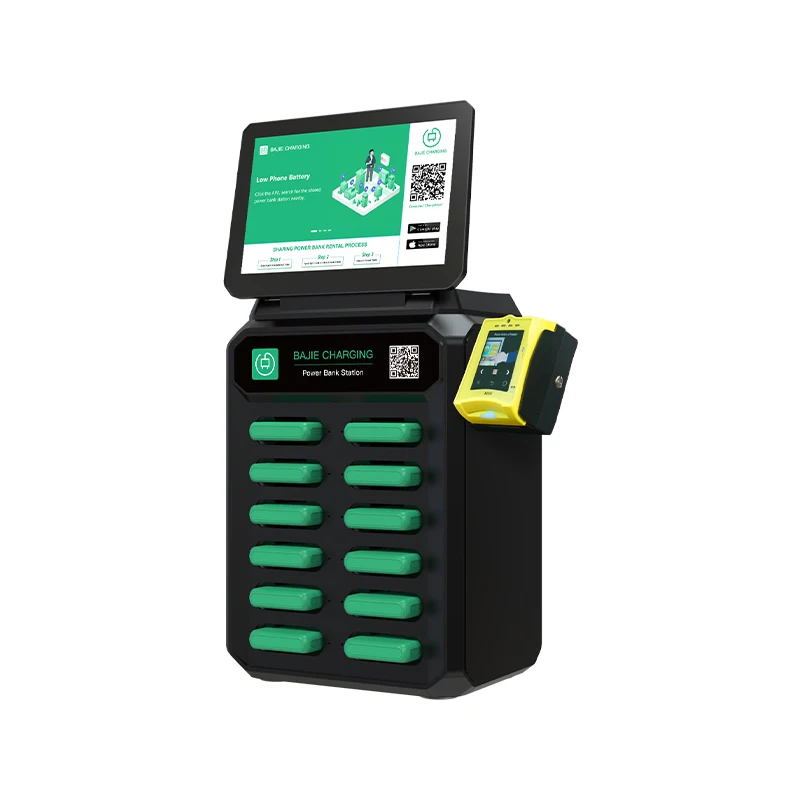 12 Slots, Equipped With Pos Machine, Mobile Power Supply, Shared Power