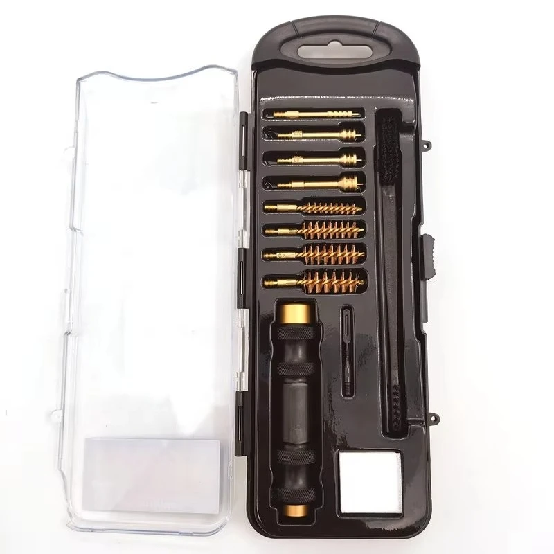 9mm .357 .38 .40 .44 .45 Cal Durable Aluminum Cleaning Kit Essential Portable Outdoor Hunting Shooting Accessory Shooting