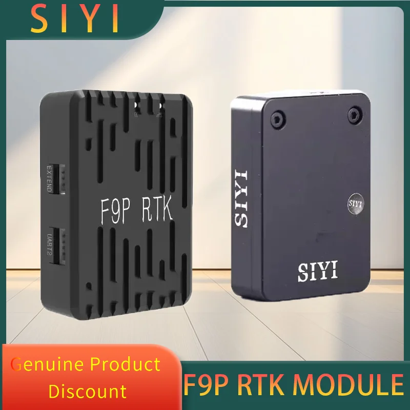 

SIYI F9P RTK Centimeter Level Positioning Compatible with PX4/ArduPilot Open-source Dual Module Direction Finding