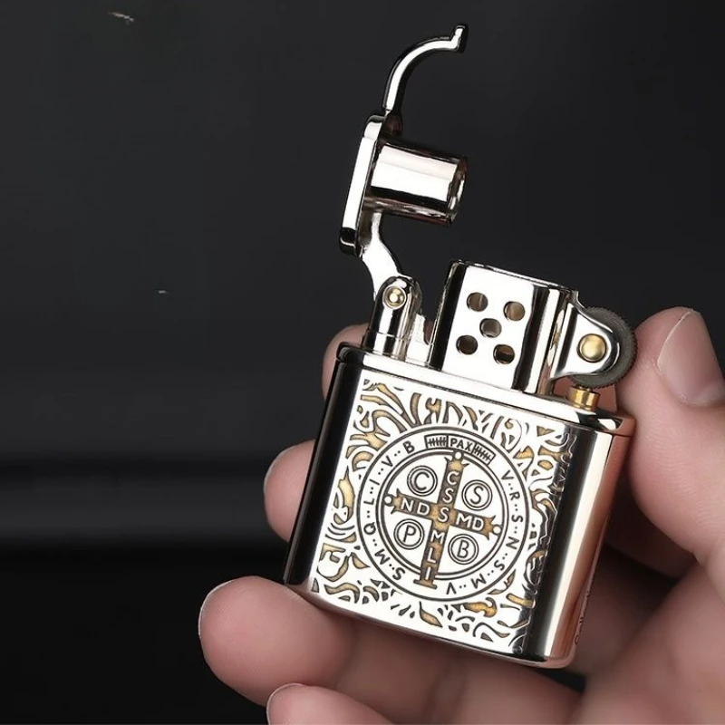 زورو الأبيض النيكل قسطنطين يندبروف الكيروسين أخف وزنا محفورة بشكل رائع أنماط متعددة الرجال الراقية ولاعة