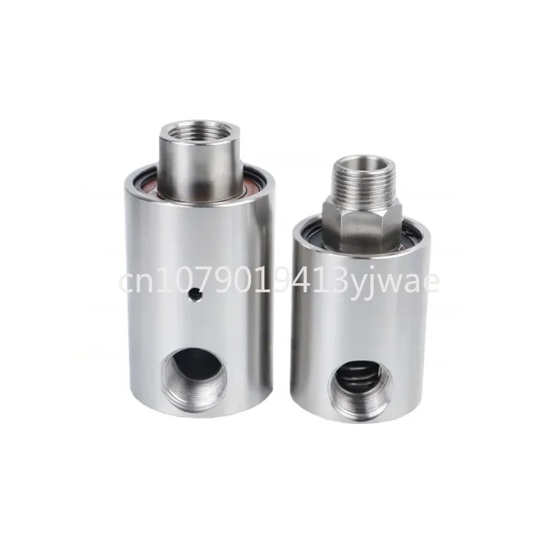 Stainless Steel Corrosion-Resistant High-Speed and High-Pressure Hydraulic Oil One-Way Rotary Universal Rotating Joint