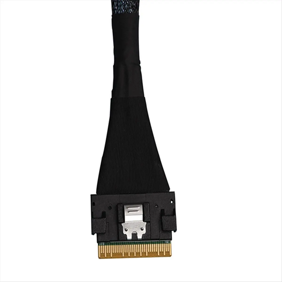 ABGN PCIE4.0x8 SFF8654 to SFF8654 Male to Male Data Cable Slimsas 8X SFF8654 X8 Cable for GPU Graphics Card SSD B